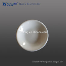 Articles de cuisine Blanc Round Ceramic Relish Dish